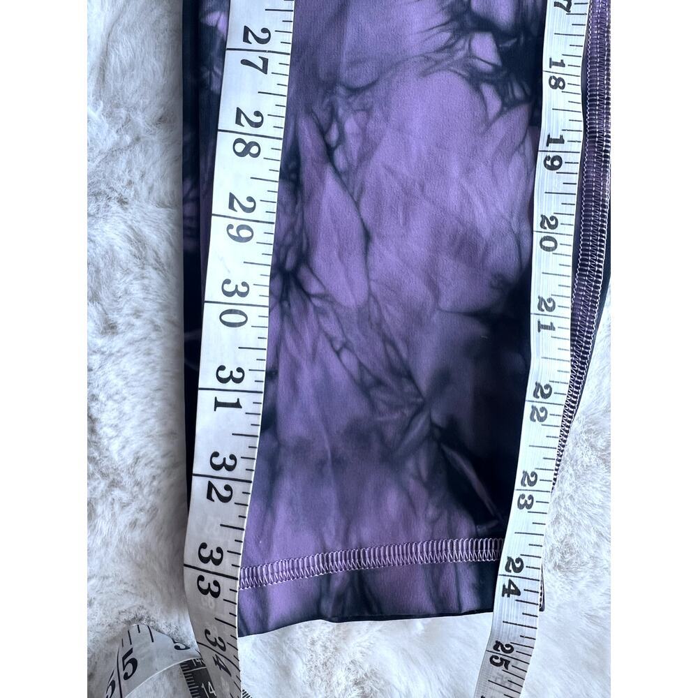 Lululemon Power Thru High Rise Tight Purple Tie Dye Leggings Size 4 - Picture 8 of 8
